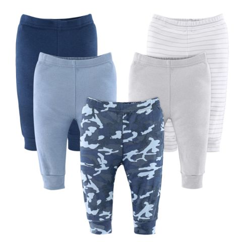 Брюки The Peanutshell Pants, 5-Pack, Blue Camo для мальчиков-малышей, цвет: Синий