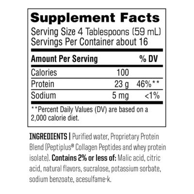 Amino Fuel Liquid Orange Rush - Caffeine Free Pre Workout & Post Workout Amino Energy Drink with BCAA & Collagen Peptides - Post Workout Recovery Drink, 32 fl oz