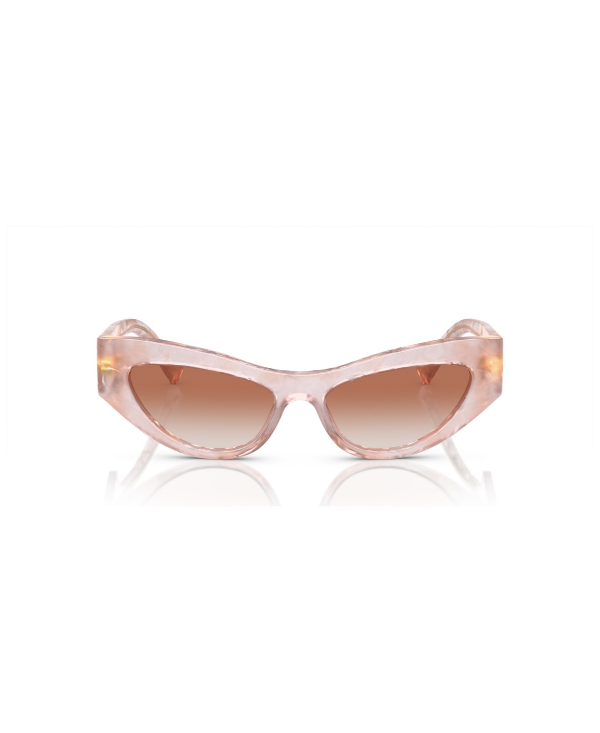 Shop Dolce & Gabbana Women's Sunglasses, Gradient Dg4450 In Madre Perla Pink