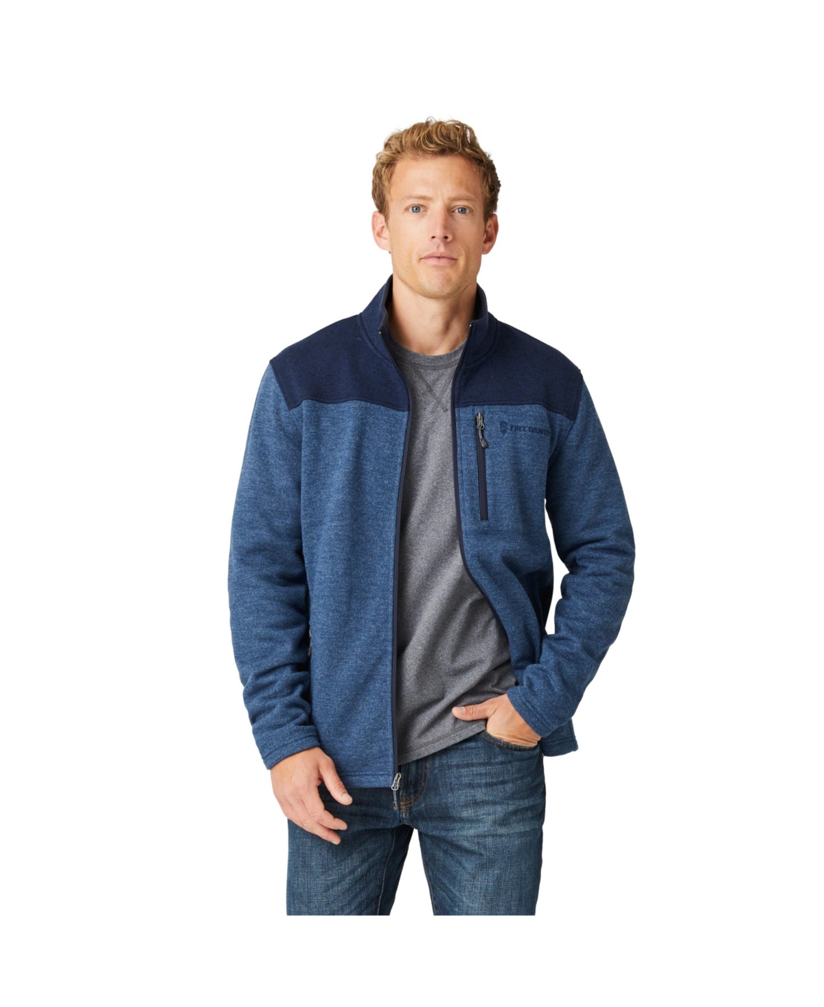 Free Country Men's Frore Ii Sweater Fleece Jacket