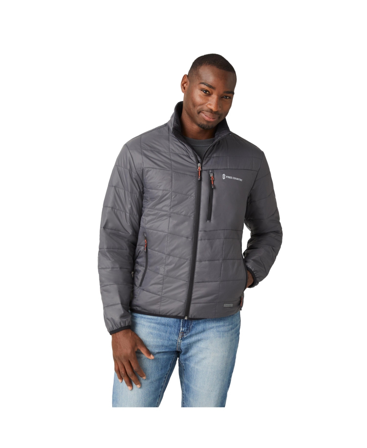 Men's FreeCycle Stimson Puffer Jacket - Grey slate