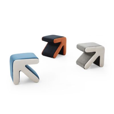 Multifunctional Velvet Stool Ottoman