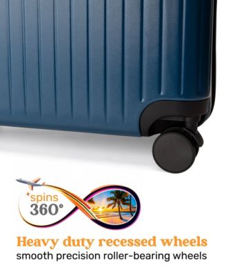 Ocean 2 Piece Polycarbonate Spinner Luggage Set