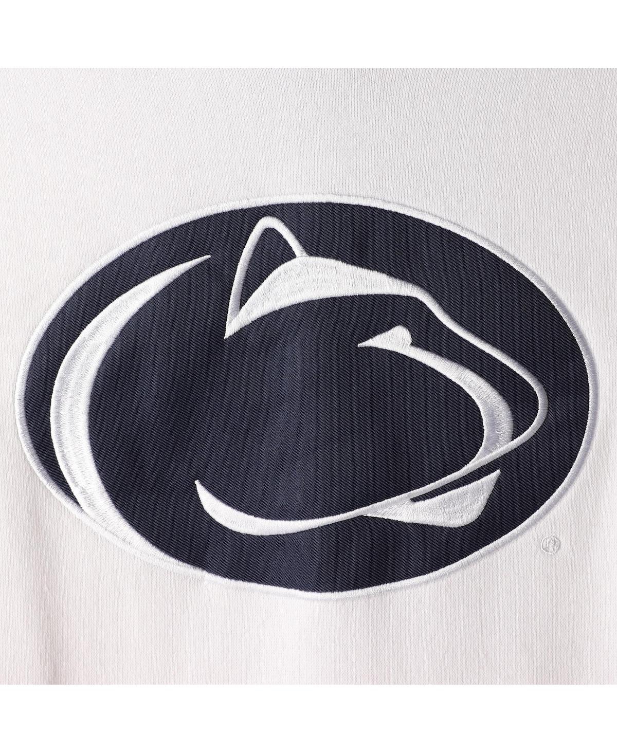Shop Stadium Athletic Women's White Penn State Nittany Lions Team Big Logo Pullover Hoodie