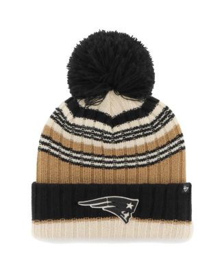 Women's '47 Brand Natural New England Patriots Barista Cuffed Knit