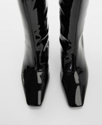 Women's Leather Heeled Boots