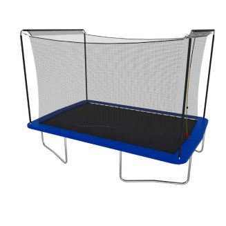 8FT By 12FT Rectangular Trampoline Blue Astm Standard Tested And Cpc ...