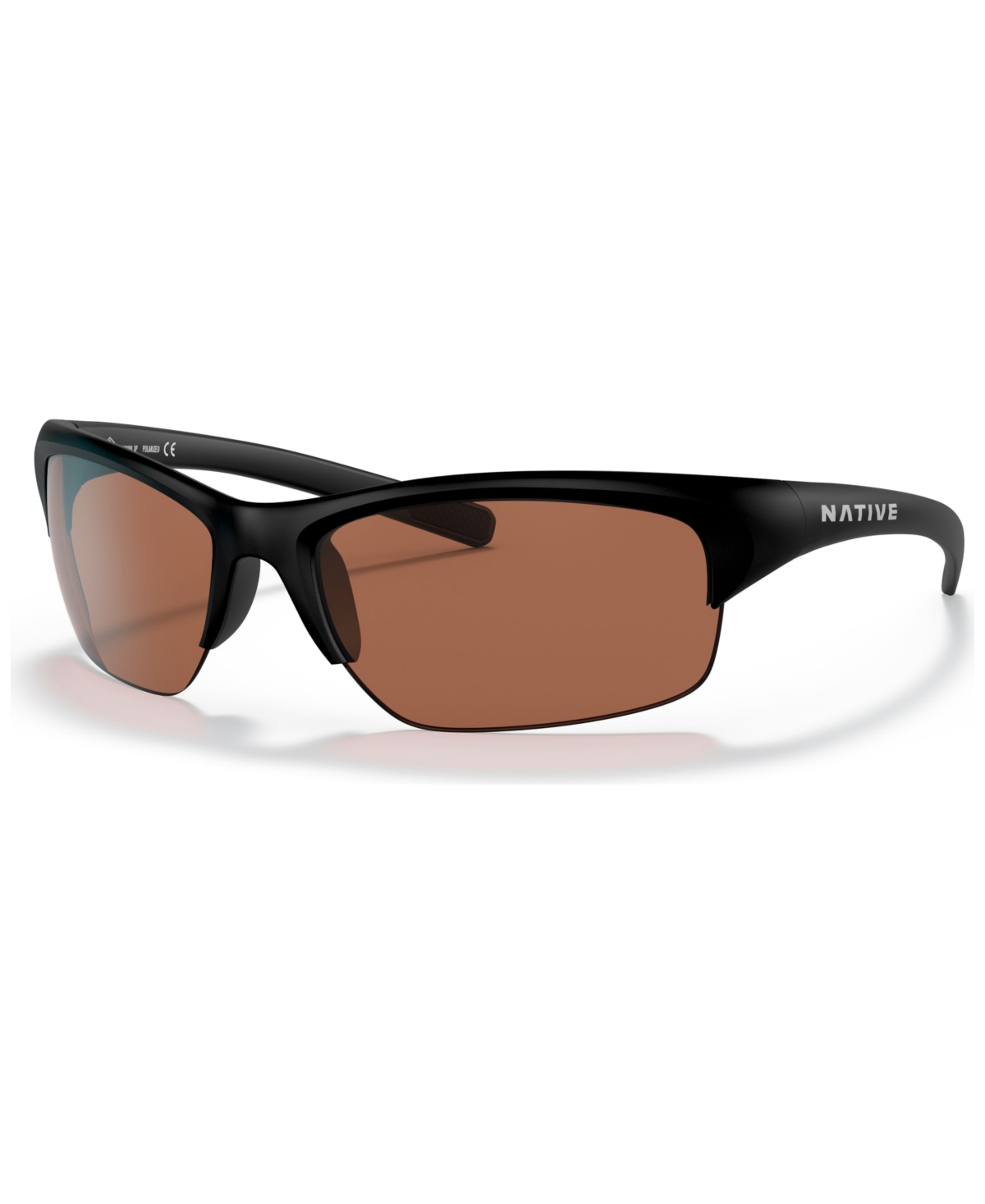 Native Men's Endura Xp Polarized Sunglasses, Polar XD9029 - Matte Black