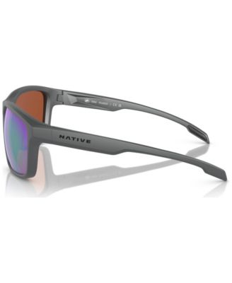 Native Men's Gorge Polarized Sunglasses, Mirror Polar XD9040