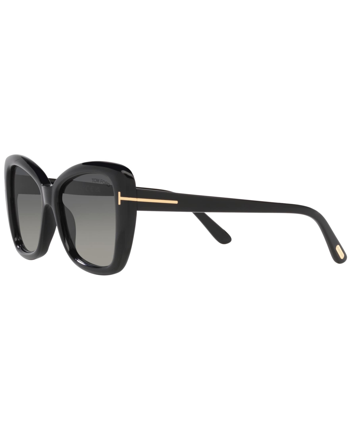 Shop Tom Ford Women's Ft1008 Sunglasses, Gradient Tr001509 In Black Shiny