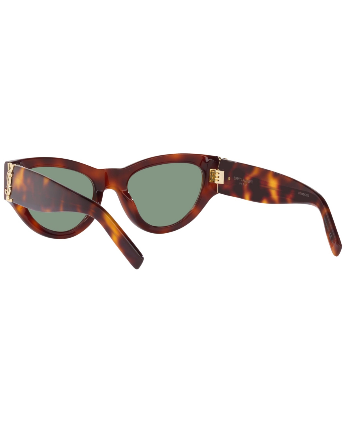 Shop Saint Laurent Women's Sl M94 Sunglasses In Brown