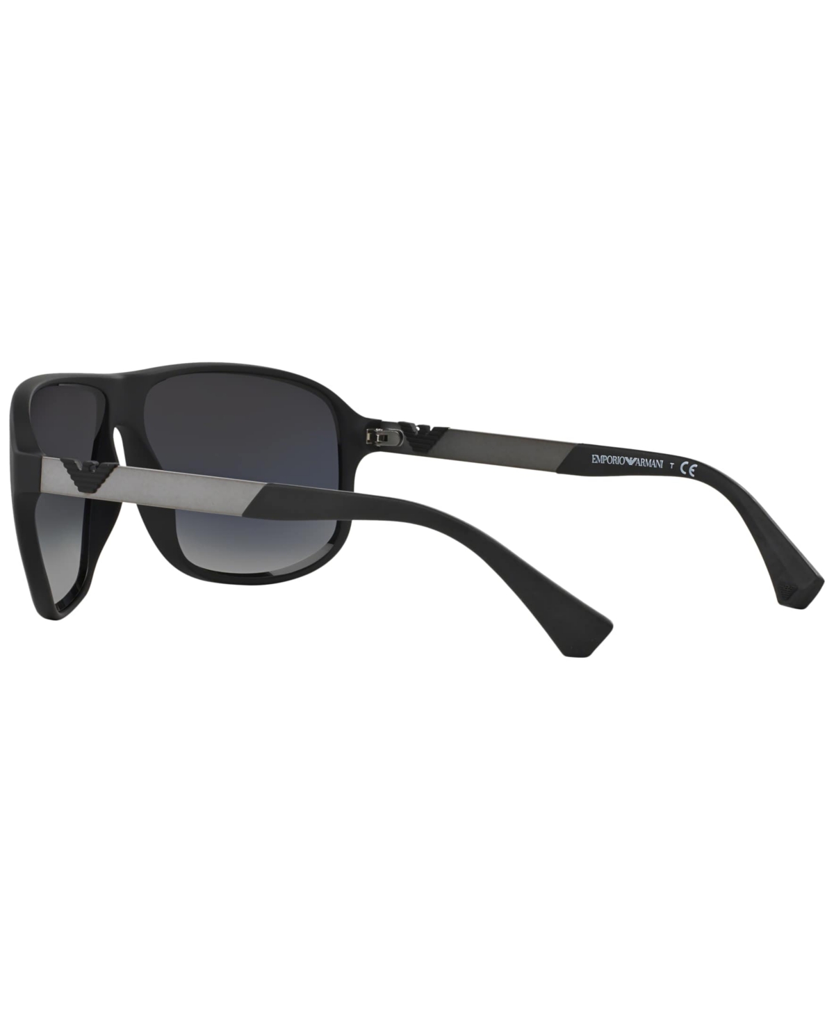 Shop Emporio Armani Men's Sunglasses, Gradient Ea4029 In Rubber Black
