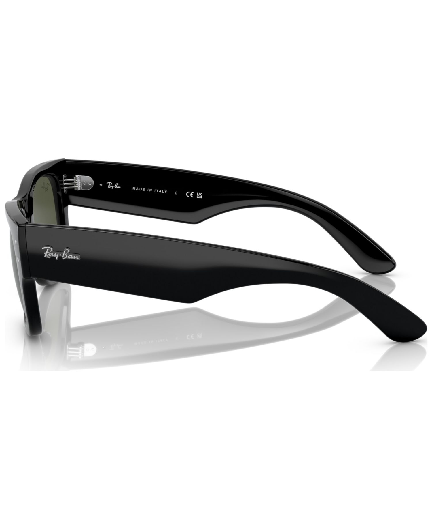 Unisex Mega Wayfarer Low Bridge Fit Sunglasses RB0840SF