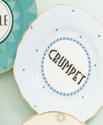 Cheeky Cake Plates, Set of 4