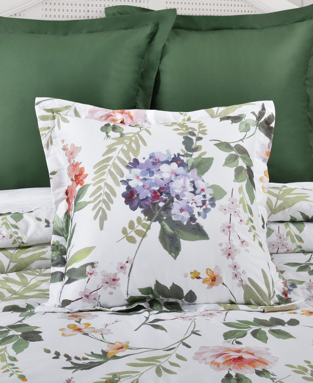 Piper & Wright Clara Square Decorative Pillow, 20" X 20" In Ivory