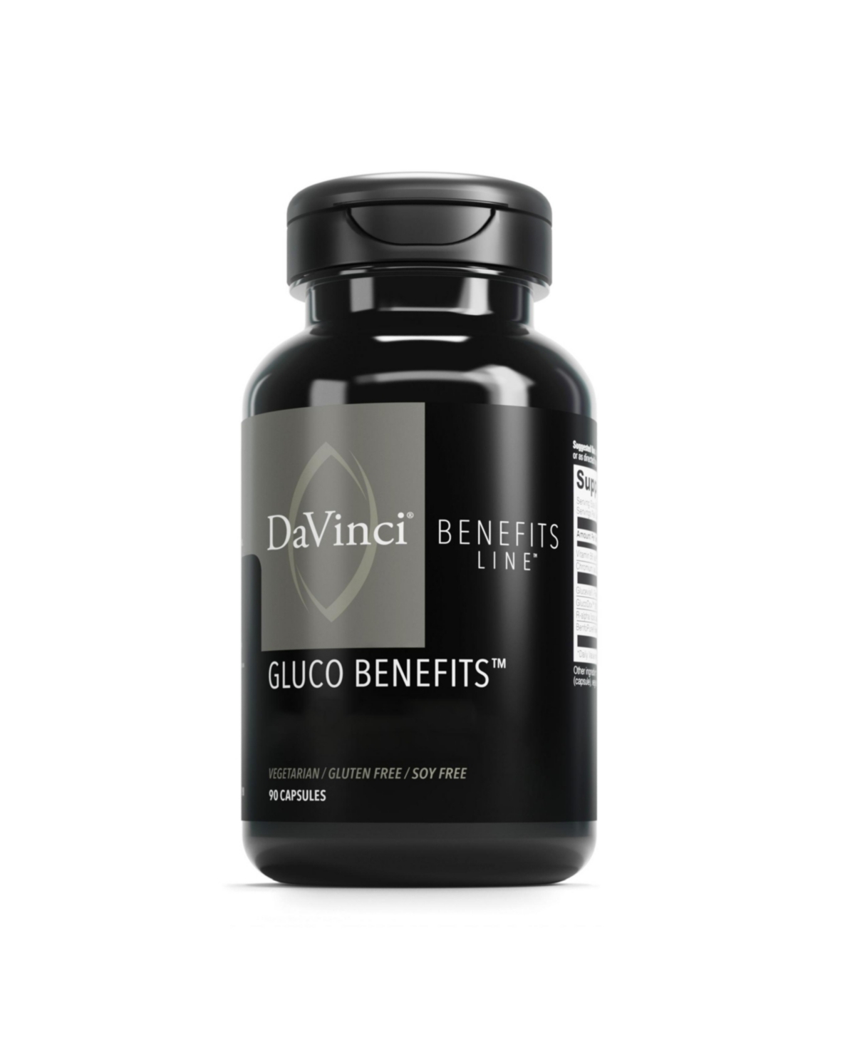 DaVinci Labs Gluco Benefits - Dietary Supplement to Support Healthy Metabolism and Enhanced Cellular Energy - With Vitamin B6, Ch