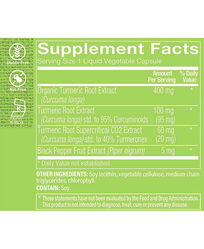 The Vitamin Shoppe Full Spectrum Turmeric with Turmerones
