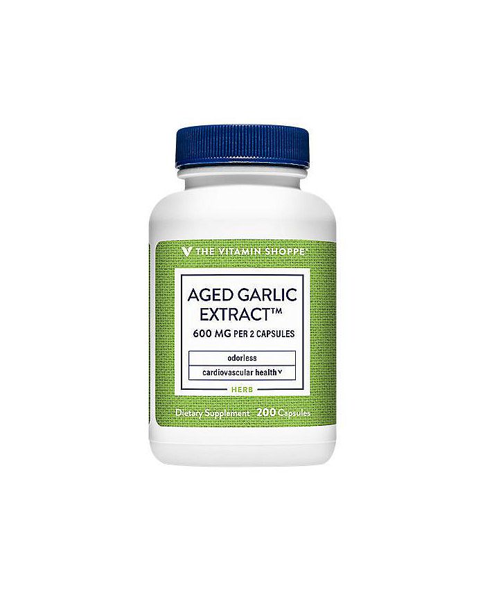 The Vitamin Shoppe Odorless Aged Garlic Extract Supports