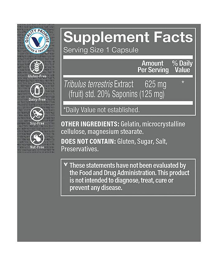 The Vitamin Shoppe Tribulus Terrestris Extract for Libido & Vitality
