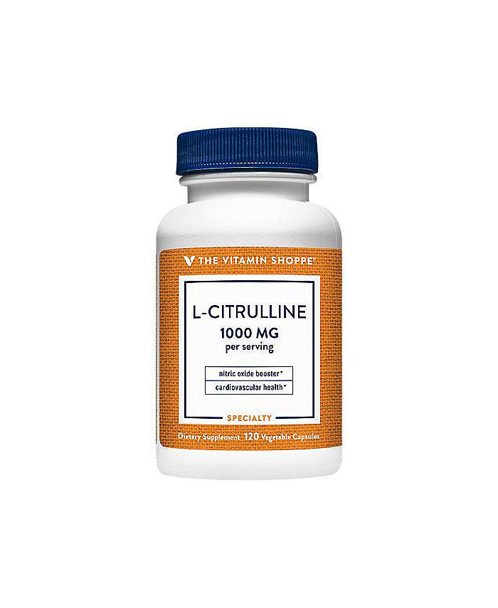 The Vitamin Shoppe LCitrulline FreeForm Amino Acid Nitric Oxide