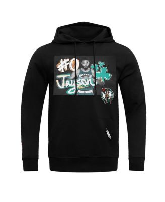 Men's Jayson Tatum Black Boston Celtics Player Yearbook Pullover Hoodie