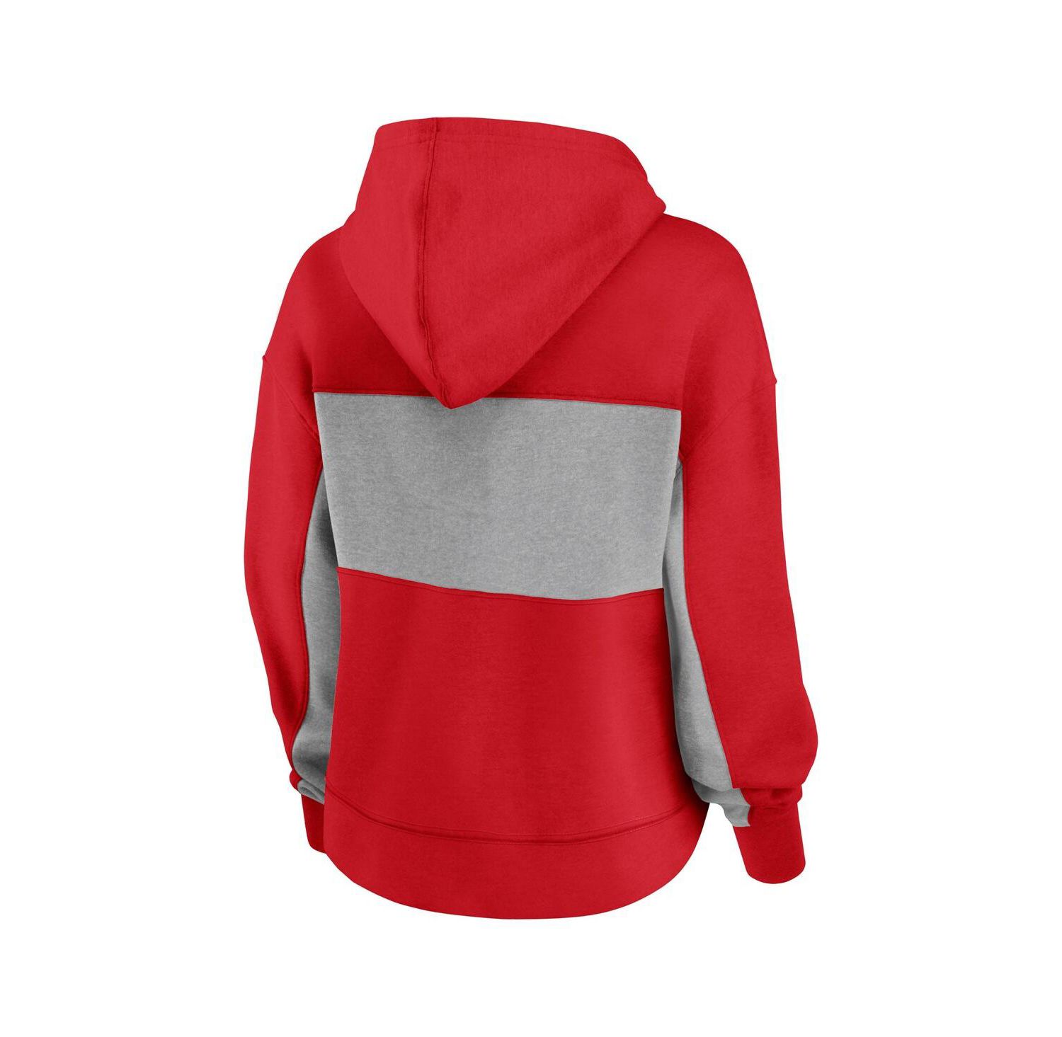 Women's Red St. Louis Cardinals Filled Stat Sheet Pullover Hoodie