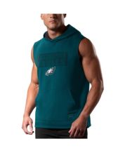 Philadelphia eagles sleeveless hoodie top