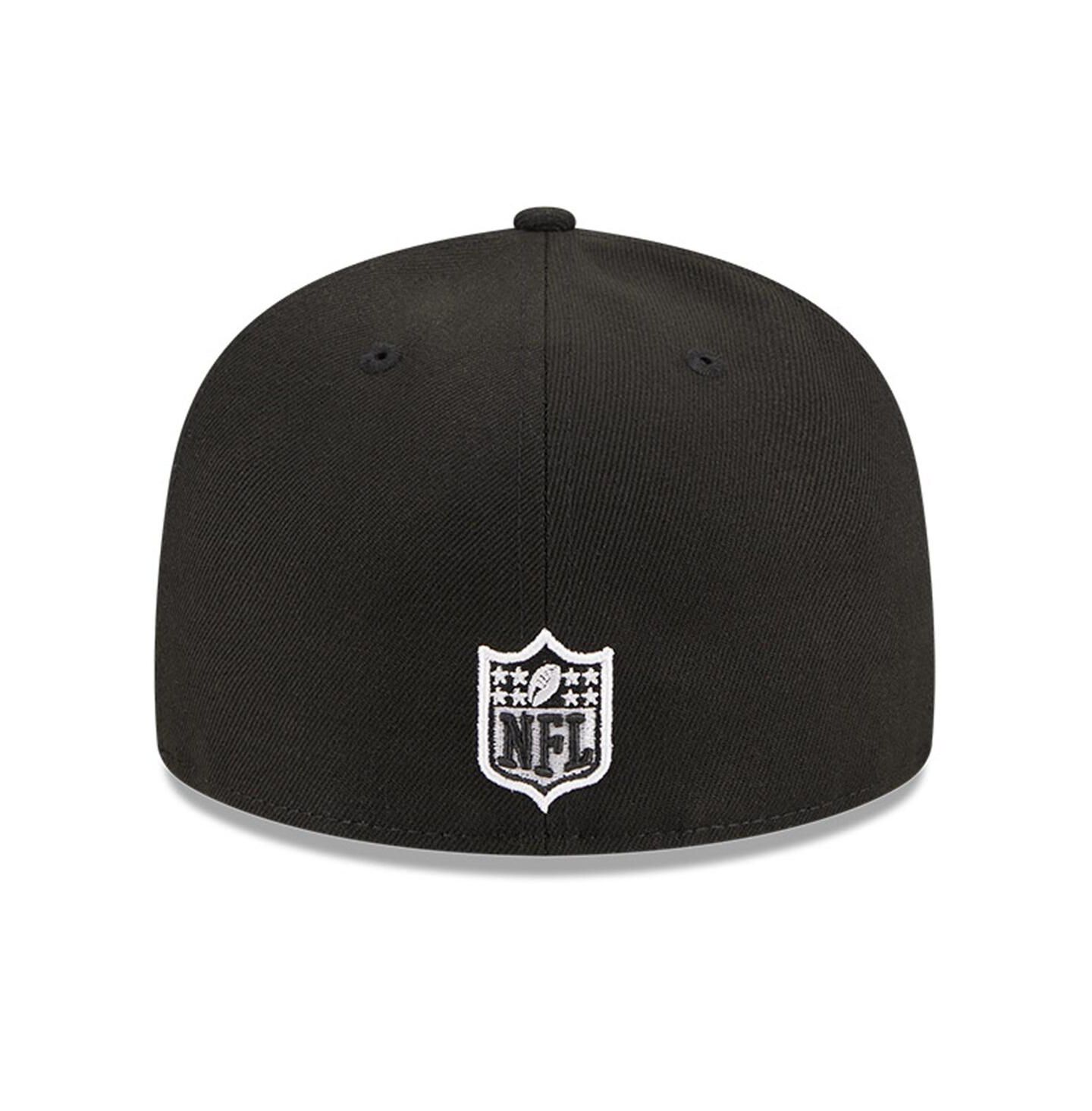Мужская кепка New Era Black San Francisco 49ers Main Patch 59FIFTY Fitted Hat — фото 4