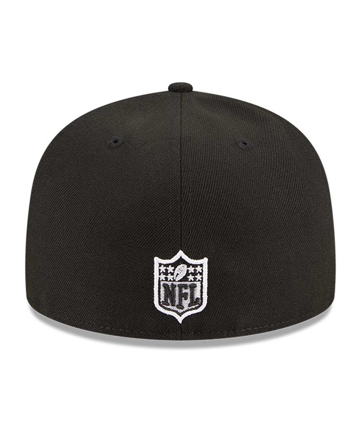 Men's New EraSan Francisco 49ers Main Patch 59FIFTY Fitted Hat - Black