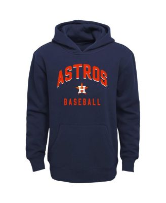 Toddler Boys and Girls Navy, Gray Houston Astros Play-By-Play Pullover Fleece Hoodie and Pants Set