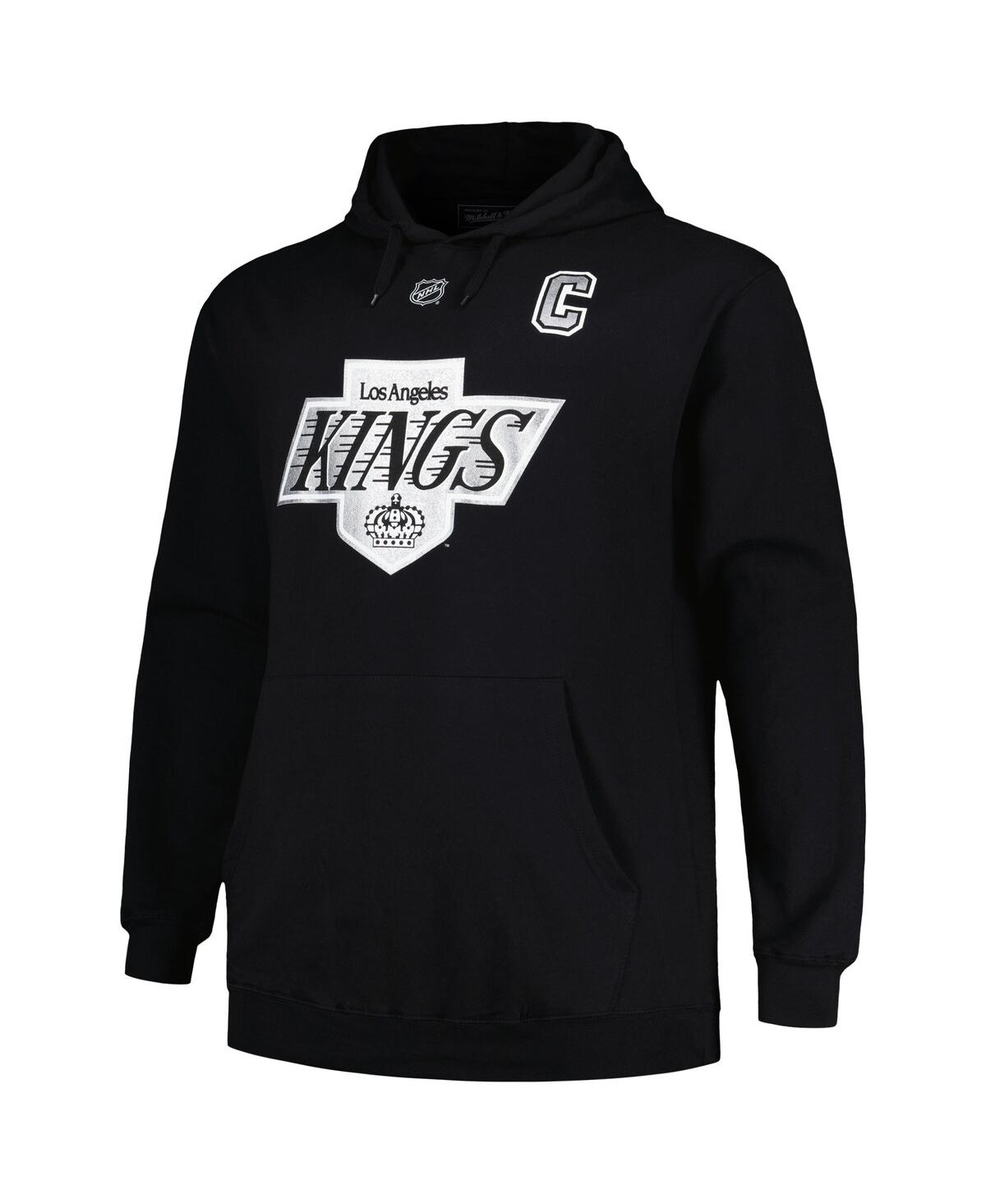 Profile Men's  Wayne Gretzky Black Los Angeles Kings Big And Tall Name And Number Pullover Hoodie In Black