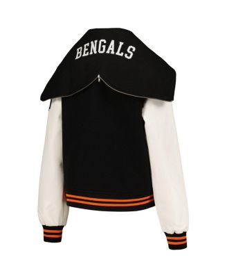 DIESELarchive スカジャン The Wild Collective Women's Black Cincinnati Bengals Sailor Full