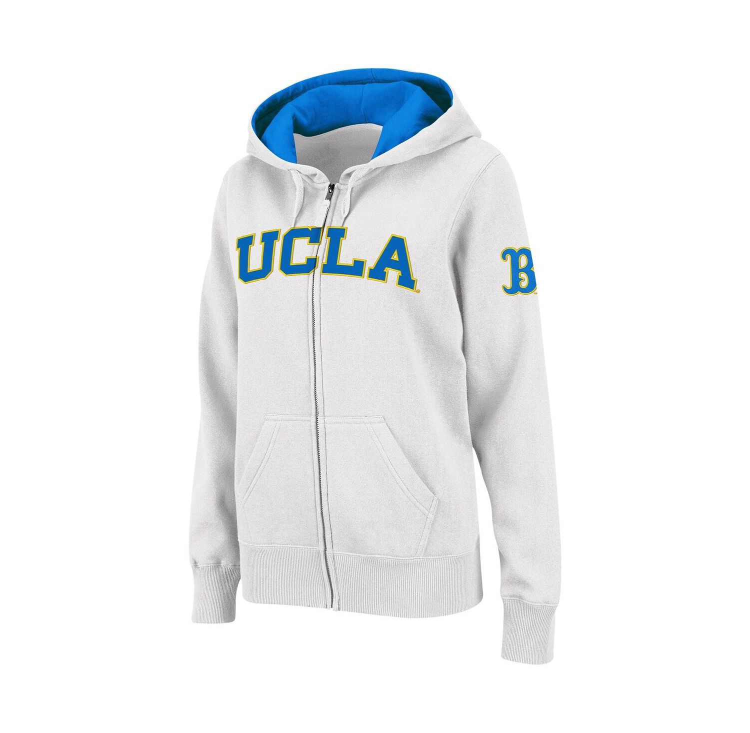 Women's UCLA Bruins Arched Name Full-Zip Hoodie