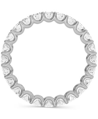 Diamond Oval-Cut Eternity Band (2 ct. t.w.) in Platinum or 14k Gold