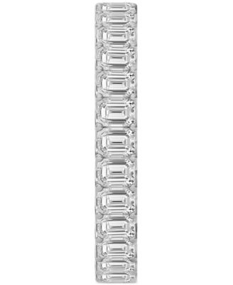 Diamond Emerald-Cut Eternity Band (2 ct. t.w.) in Platinum or 14k Gold