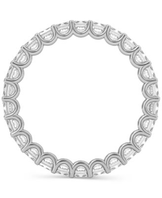 Diamond Emerald-Cut Eternity Band (3 ct. t.w.) in Platinum or 14k Gold