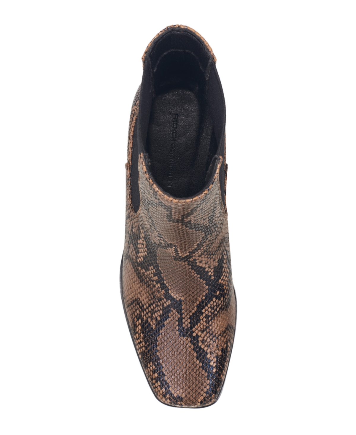 French Connection Women's Chrissy Zip-Up Narrow Calf Boots