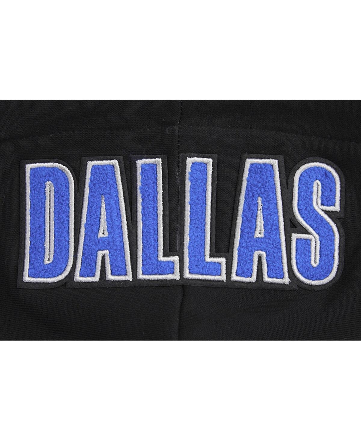Women's Pro StandardDallas Mavericks 2023/24 City Edition Cropped Pullover Hoodie - Black