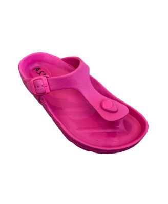 Women s Comfort Slide Thong Buckle EVA Flat Sandal