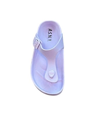Women s Comfort Slide Thong Buckle EVA Flat Sandal