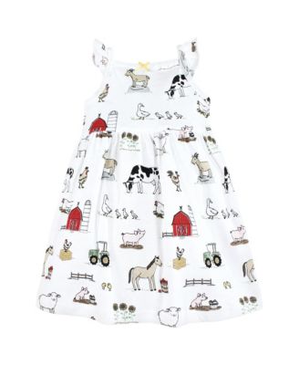 Baby Girls Sleeveless Dress Set 2-Pack