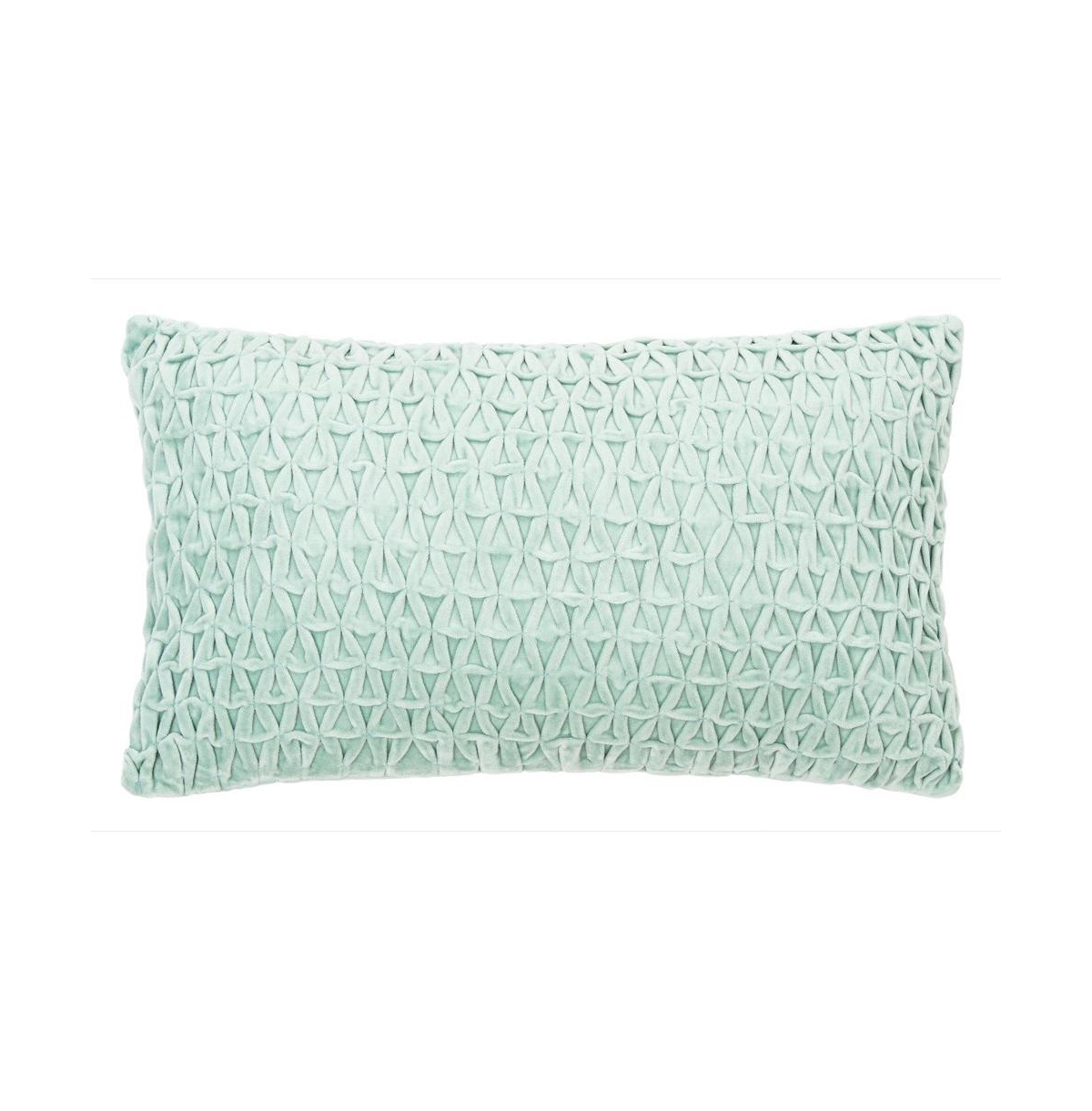 Safavieh Lensa 12" X 20" Pillow In Mint Green