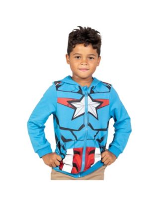 Marvel Avengers Spider Man Hulk Captain America Zip Up Hoodie Toddler to Big Kid Macy s