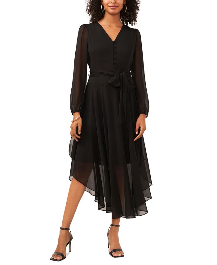 Vince camuto on sale long black dress