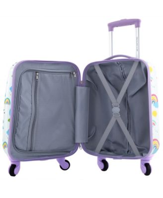 Kid's Hard Side Carry-On Spinner 5 Piece Luggage Set