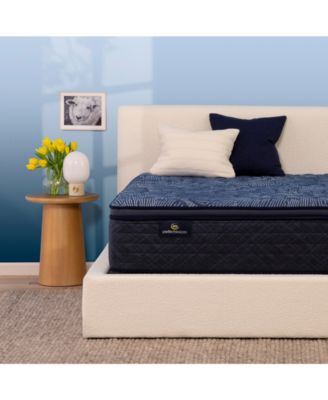Serta - Perfect Sleeper Cobalt Calm 14" Firm Pillow Top Mattress Set-Twin XL