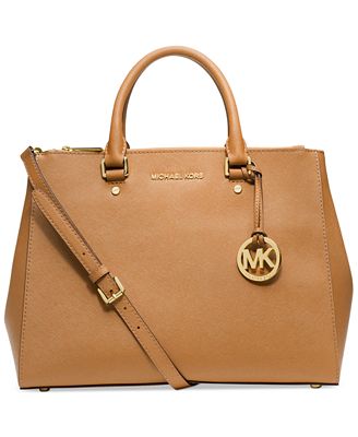 MICHAEL Michael Kors Sutton Large Satchel - Handbags & Accessories - Macy's