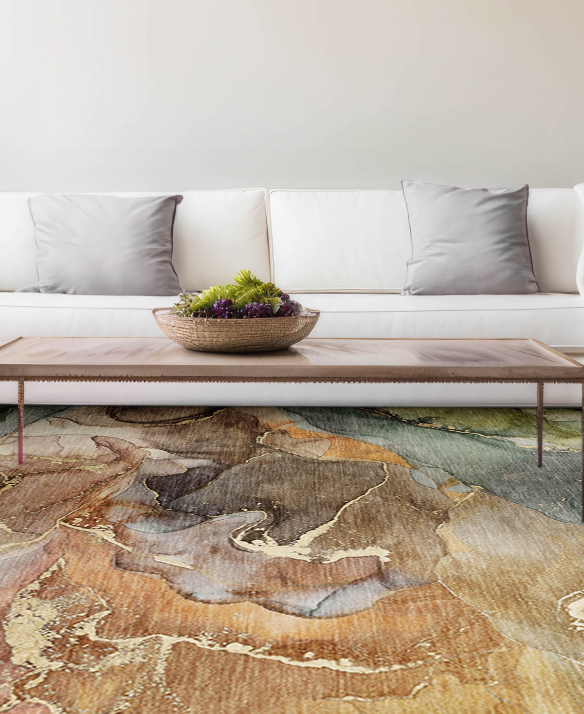 Dalyn Odyssey Oy1 1'8" X 2'6" Area Rug In Taupe
