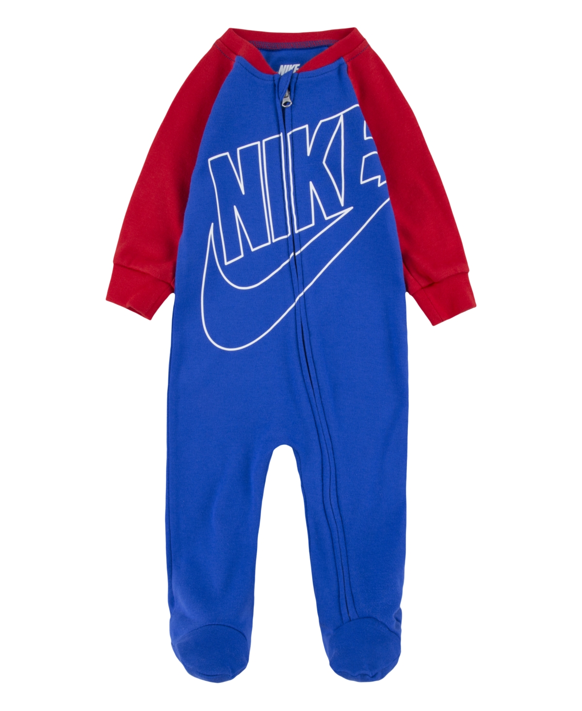 Nike Baby Boys And Girls Footed Coverall In Game Royal