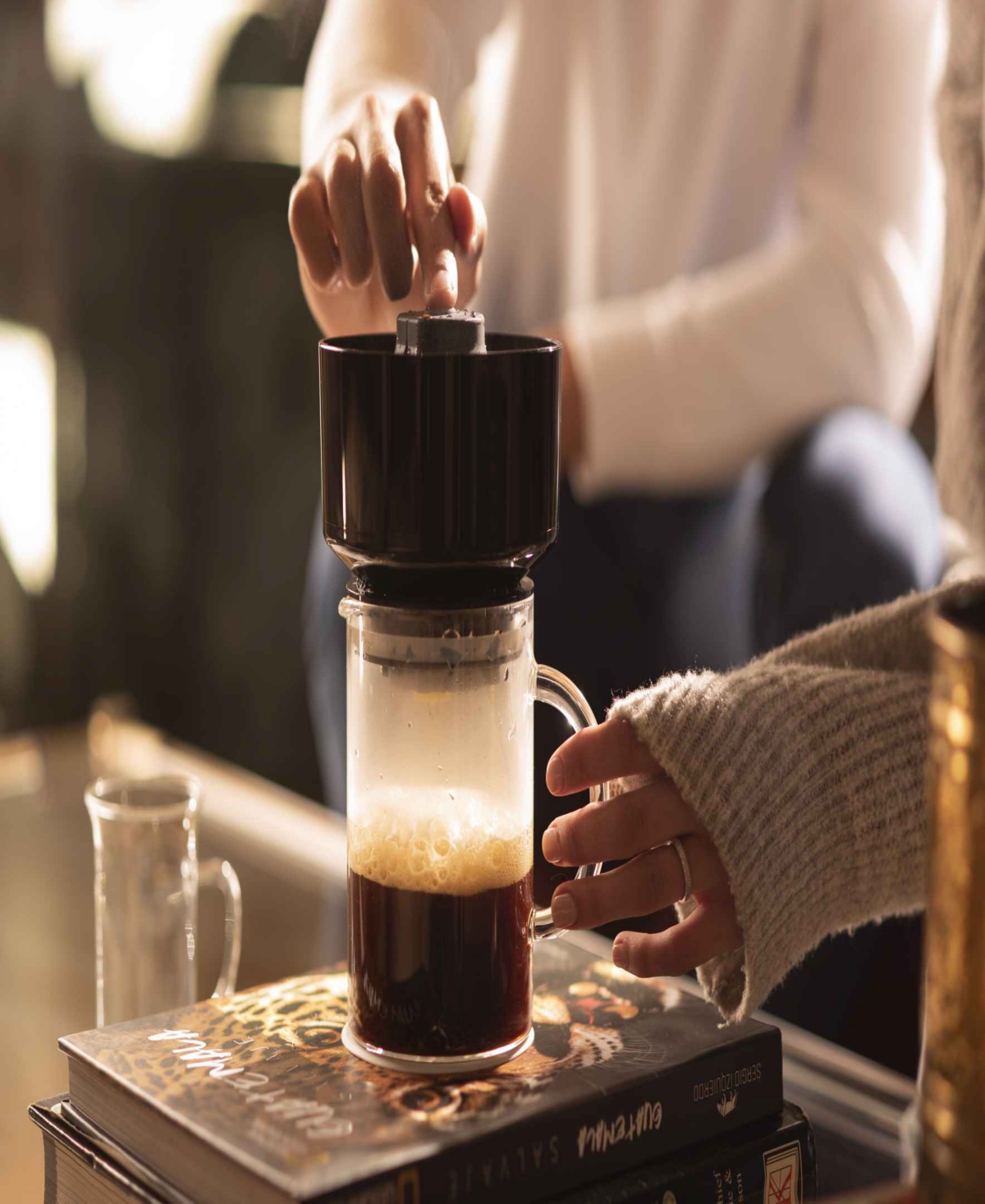 London Sip Vacone Air Brewer In Black